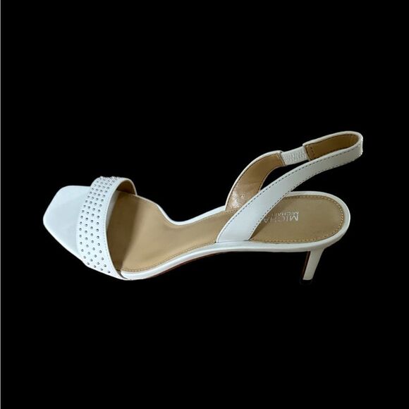 MICHAEL Michael Kors Mila Dress Sandals in the Size 9M in White Color - Picture 10 of 16